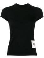 Rick Owens Fitted T-shirt - Black
