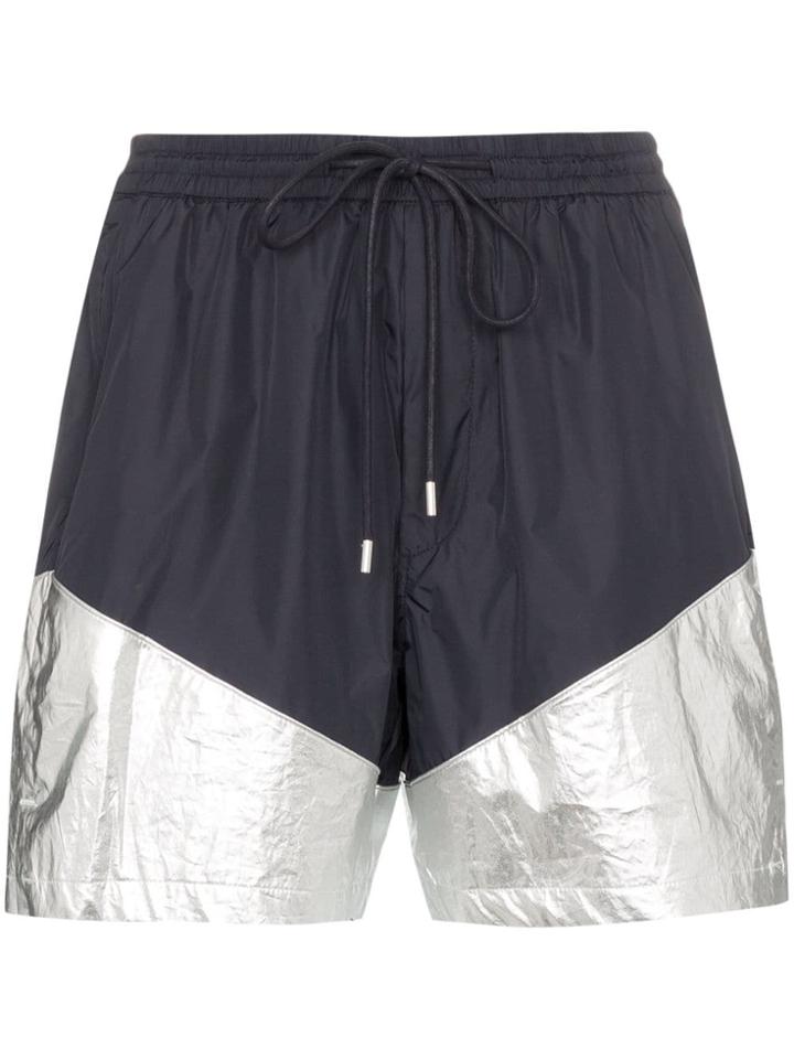 Juun.j Nylon Trunk Drawstring Shorts - Blue