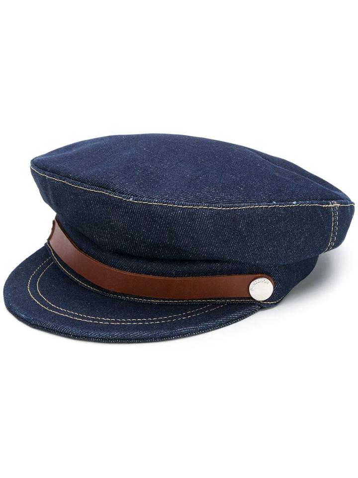 Jw Anderson Indigo Fisherman's Cap - Blue
