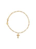Northskull Angular Cross Bracelet - Gold