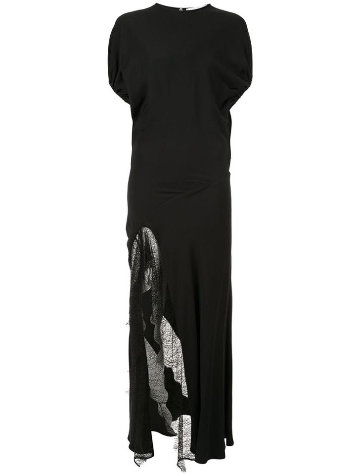 Christopher Esber The Ruched Split Dress - Black