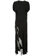 Christopher Esber The Ruched Split Dress - Black