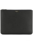 Givenchy Textured Zipped Pouch - Black