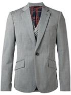 Vivienne Westwood Notched Lapel Casual Blazer - Grey