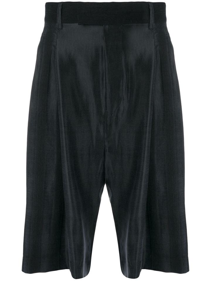 Ann Demeulemeester Knee Length Shorts - Black