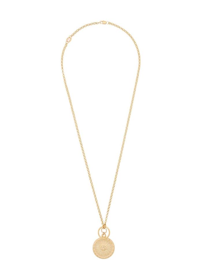 Paco Rabanne Sun Charm Necklace - Gold