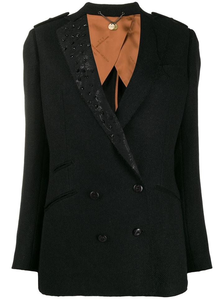 Maurizio Miri Double-breasted Blazer - Black