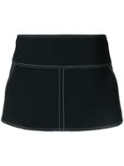 Georgia Alice - Beaches Skirt - Women - Cotton/polyester/spandex/elastane/viscose - 8, Black, Cotton/polyester/spandex/elastane/viscose