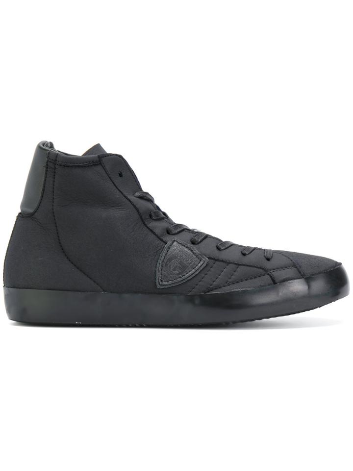 Philippe Model High Top Sneakers - Black