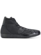 Philippe Model High Top Sneakers - Black
