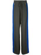 Dion Lee - Balance Stripe Trousers - Women - Rayon/viscose - 8, Green, Rayon/viscose