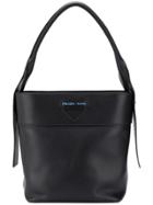 Prada Small Bucket Bag - Black