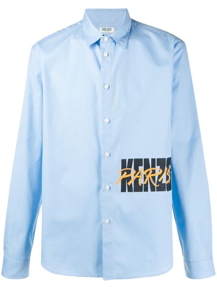 Kenzo Paris Casual Shirt - Blue