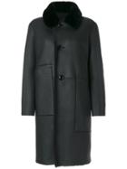 Sofie D'hoore Reversible Shearling Coat - Grey
