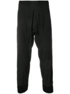 Neil Barrett Slouch Low Rise Track Pants - Black