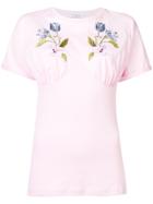Vivetta Embroidered Detail T-shirt - Pink
