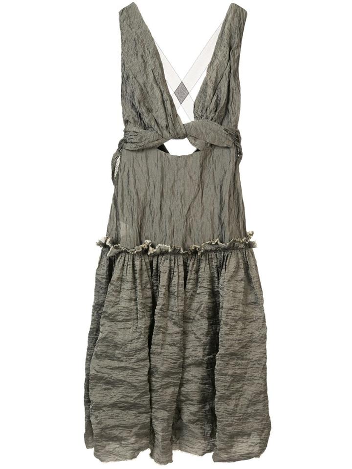 Kitx Mineral Cut-out Dress - Grey