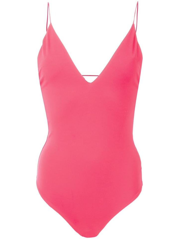 Dion Lee Fine Line One Piece - Pink & Purple