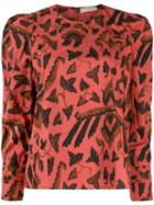 Ulla Johnson All-over Print Blouse - Pink