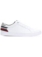 Tommy Hilfiger Low Lace-up Sneakers - White