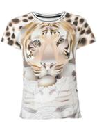 Marc Cain Leopard Print T-shirt - Nude & Neutrals