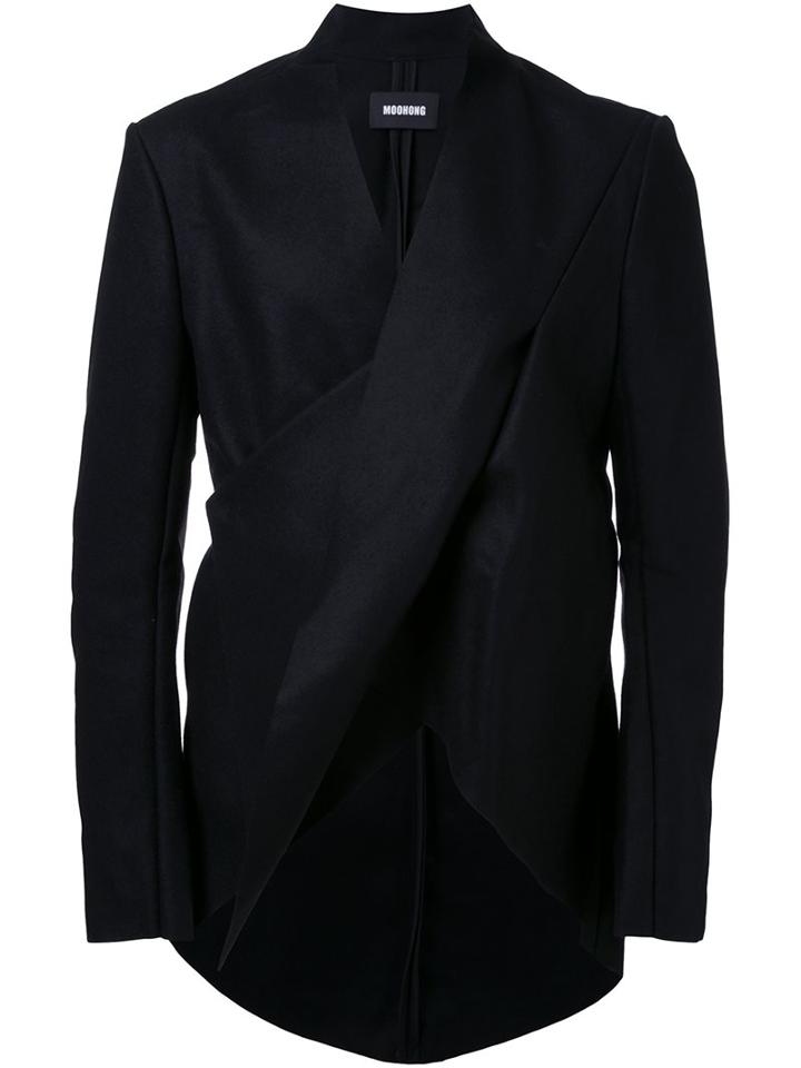 Moohong Pleats Draped Blazer