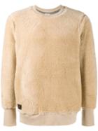 Wtaps Grizzly Lambswool Jumper, Men's, Size: Small, Nude/neutrals, Lambs Wool