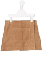 Sonia Rykiel Patch Pocket Skirt, Toddler Girl's, Size: 4 Yrs, Nude/neutrals