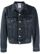 Helmut Lang Mac Trucker Denim Jacket - Black