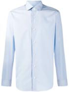 Z Zegna Longsleeved Buttoned Shirt - Blue