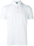 Barba - High Neck Polo Shirt - Men - Cotton - 48, White, Cotton