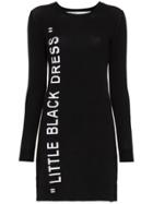 Off-white Ofwht Ls Cn Drs Mini Fttd - Black