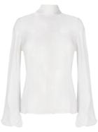 See By Chloé Ruffled Neck Blouse - Black