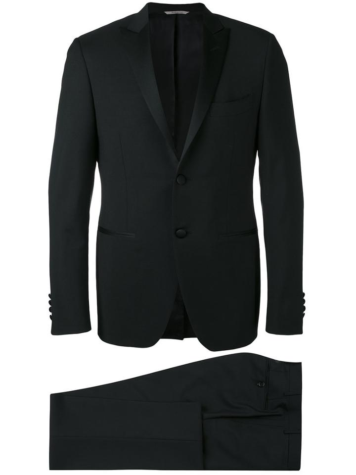 Canali - Formal Two Piece Suit - Men - Cupro/mohair/wool - 52, Black, Cupro/mohair/wool