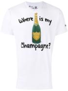Mc2 Saint Barth - Champagne Print T-shirt - Men - Cotton - Xl, White, Cotton