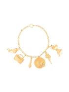 Chanel Pre-owned Multi Charm Necklace - Gold
