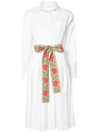 Rhode Resort Poplin Shirt Dress - White
