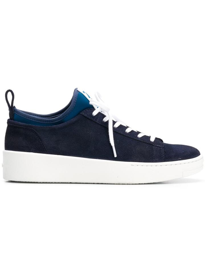 Kenzo Logo Patch Sneakers - Blue