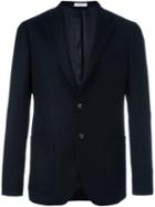 Boglioli Two Button Blazer, Men's, Size: 52, Blue, Acetate/cupro/virgin Wool