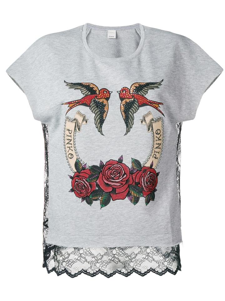 Pinko Rondella T-shirt - Grey