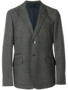 Prada Check Single-breasted Jacket - Grey