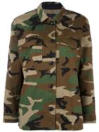 Rag & Bone (ivory) /jean Camouflage Military Jacket, Women's, Size: Small, Cotton