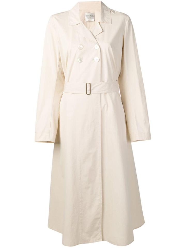 Forte Forte Double-breasted Trench Coat - Neutrals