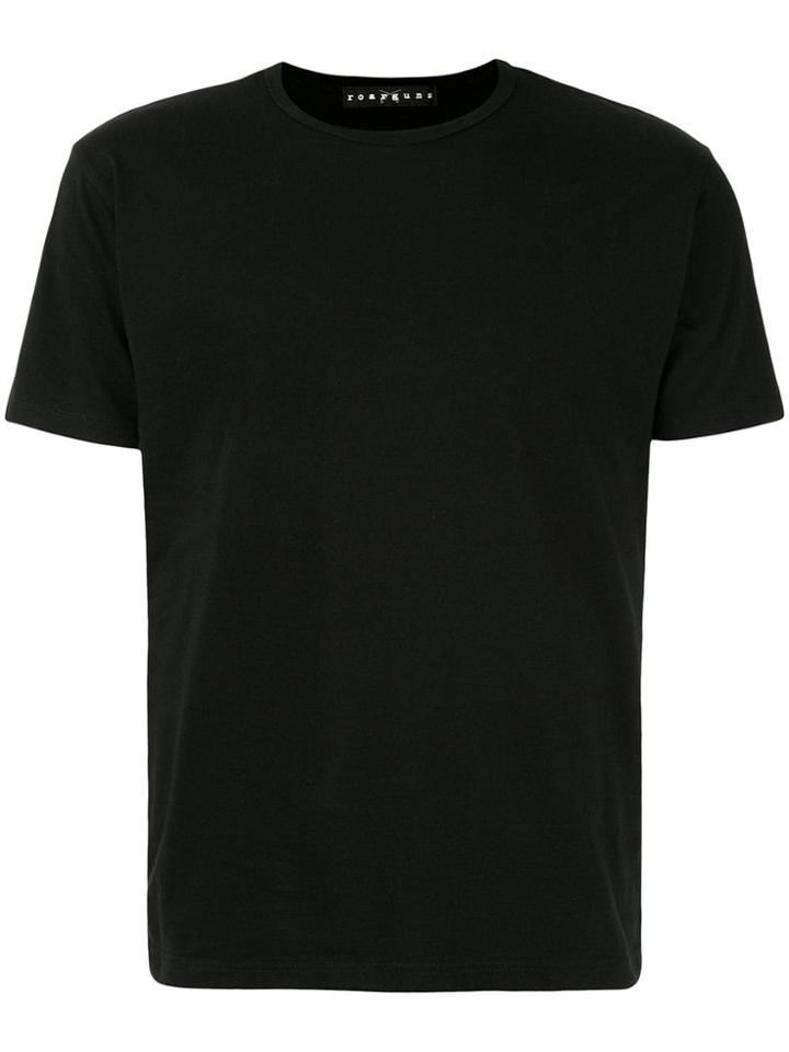 Roarguns Printed Crew Neck T-shirt - Black