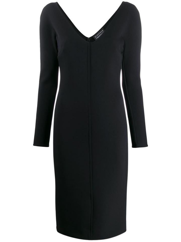 Gianluca Capannolo Eve Marie Midi Dress - Black