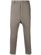 Rick Owens Slim Cropped Astaires - Grey