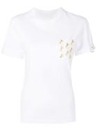 Chloé Pireced Printed Pocket T-shirt - White