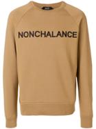 No21 Nonchalance Embroidered Sweatshirt - Brown