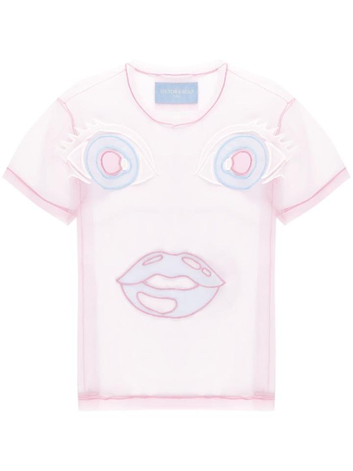 Viktor & Rolf Action Dolls Motif T-shirt - Pink