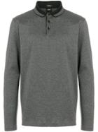 Boss Hugo Boss Polo Sweatshirt - Black